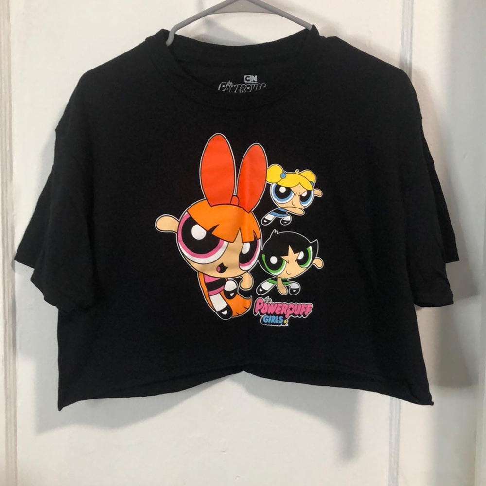 Powerpuff girls crop top